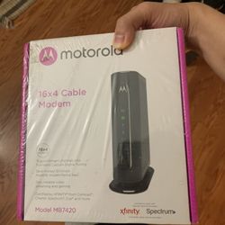 Motorola 16 X 4 Modem