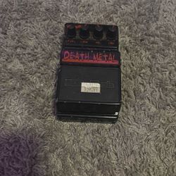 Digitech Death Metal Distortion Pedal