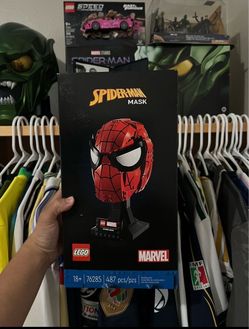 Discontinued Spider-Man Lego Head Set