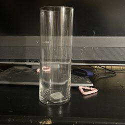 Clear Glass Vase