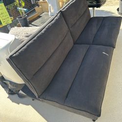Black Futon Sofa-bed. 