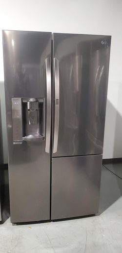 LG Side By Side Stainless Steel Fridge
