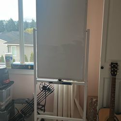 White board with wheels