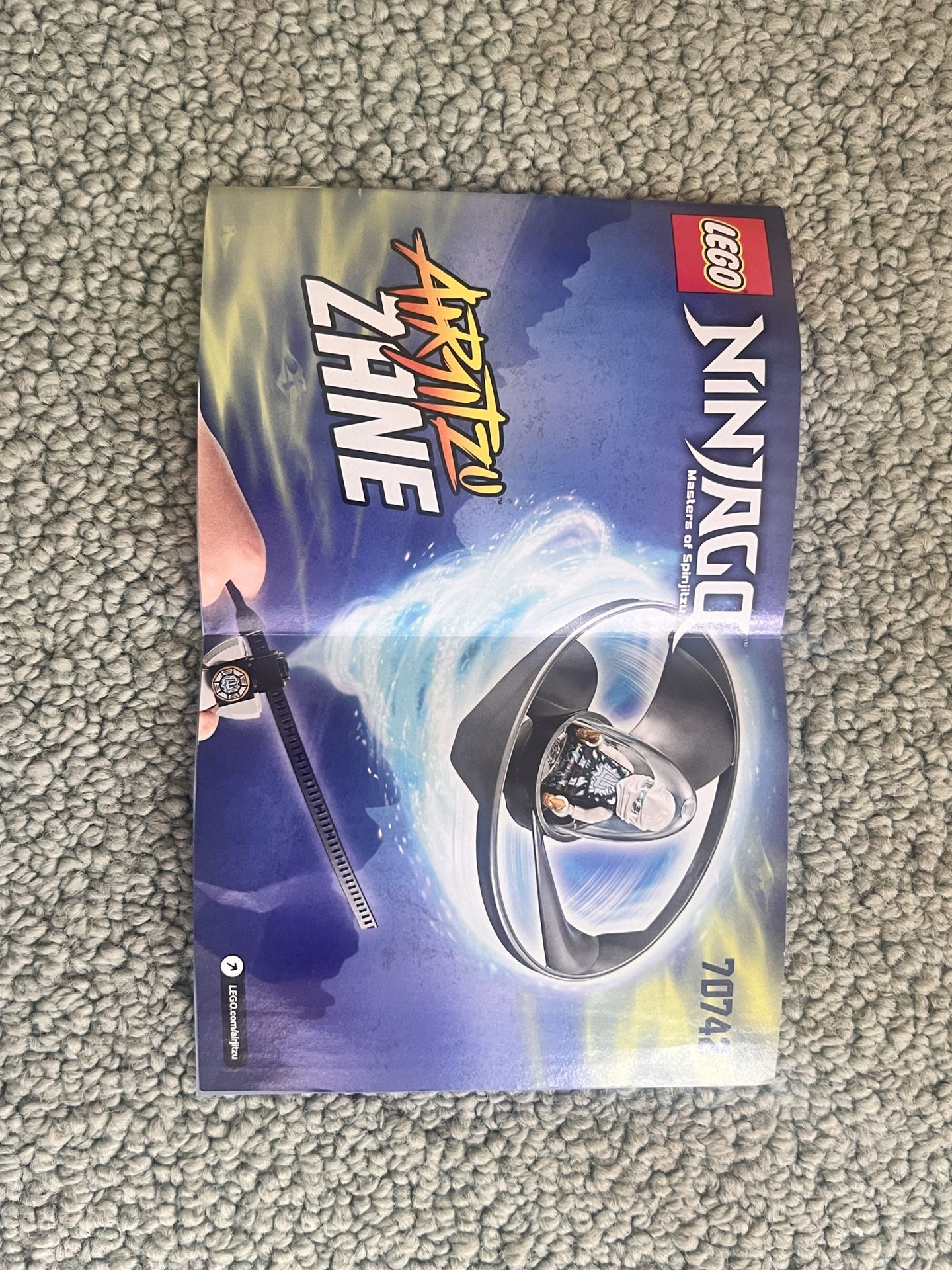 Lego Ninjago Airjitzu Zane