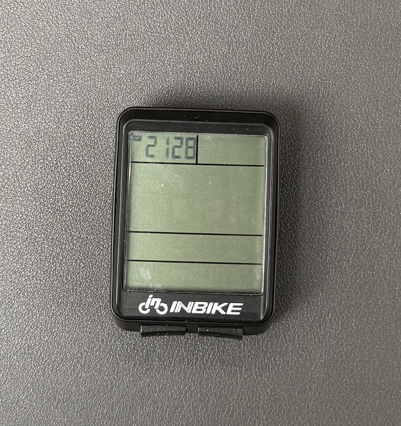 Inbike Bike Computer – 1.5"x1.75" Screen, Like New, Complete with Mounts + Manual + Zip Ties