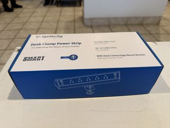 Desk Clamp Power Strip 