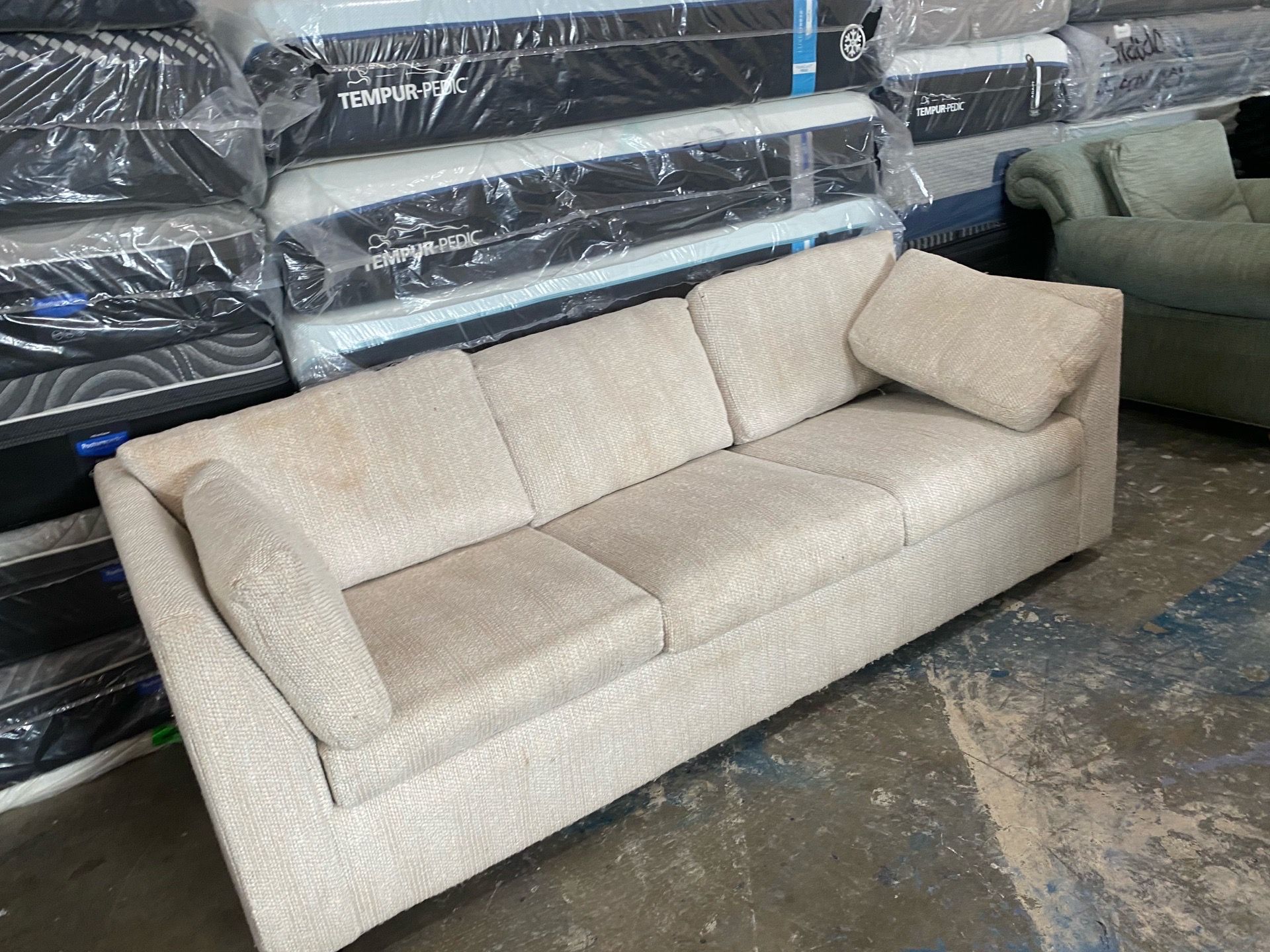 Fabric sofa