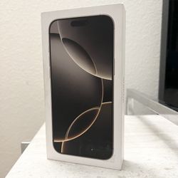 iPhone 16 Pro Max 256Gb Natural Titanium Unlocked 