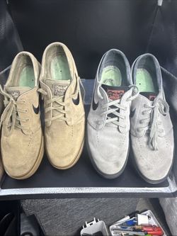 Nike SB Stefan Janoski Lot Of 2 Suede Skate Shoes Men Size 11.5 333824-054 & 212