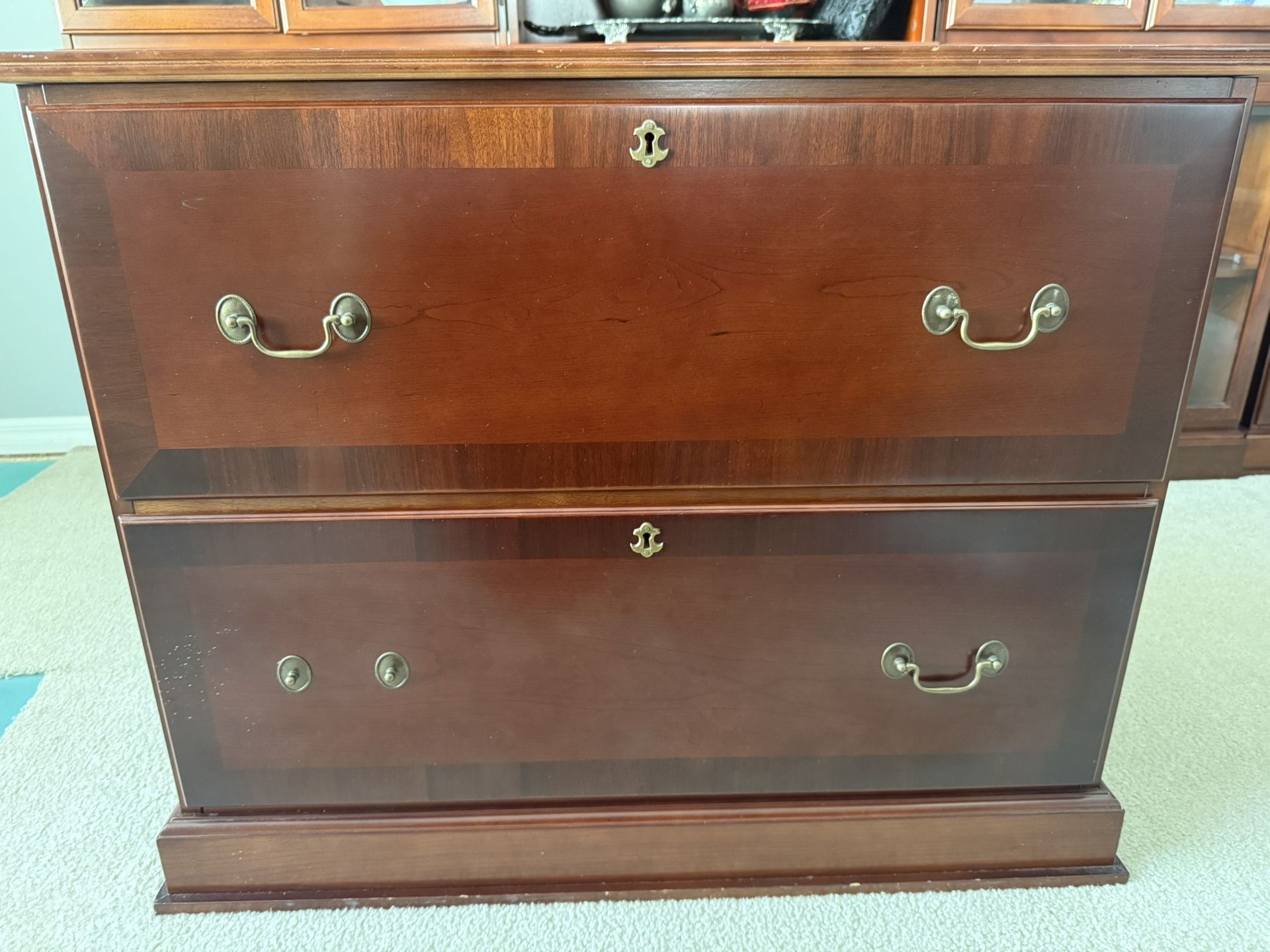 Vintage Bombay Company Furniture For An Office