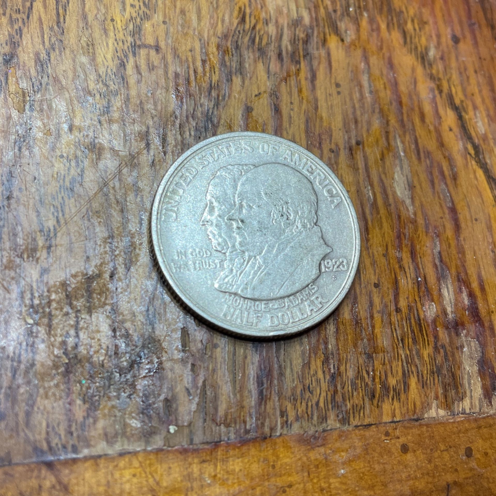 1923S Monroe doctrine 100th anniversary half dollar