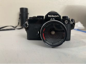 Nikon FM  SLR 35mm film camera