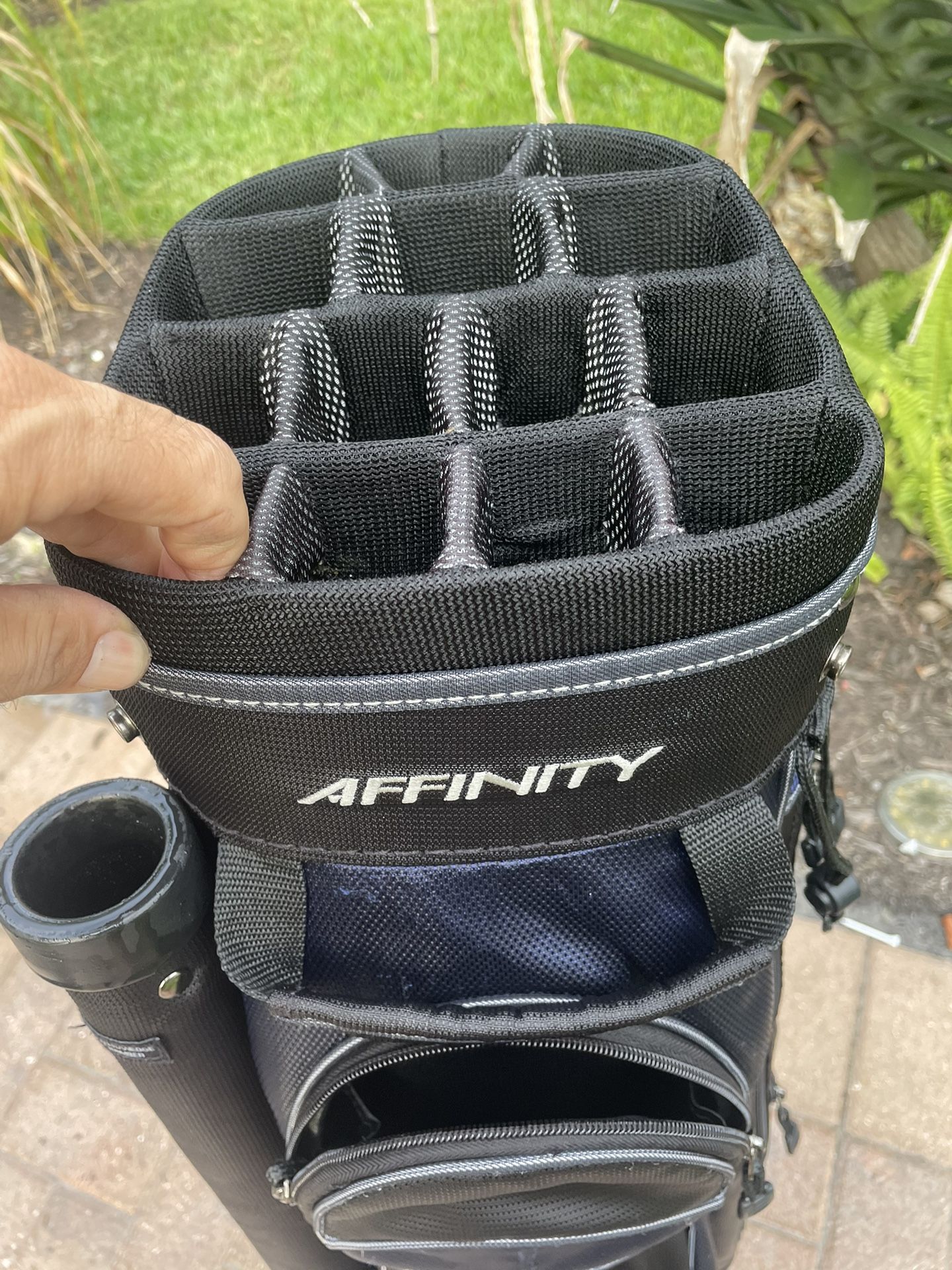 Affinity Golf Cart Bag With 14 Dividers