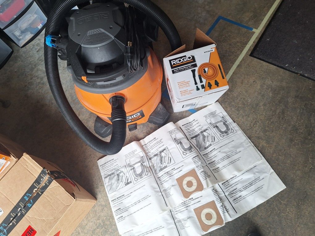 Ridgid Shop VAC Vacuum Accessories Filters