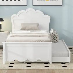 Girls twin platform bed