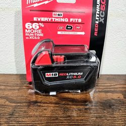 MILWAUKEE M18 5.0 BATTERY PACK