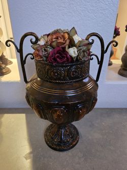 Decorative Metal Vase