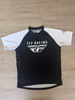 Fly Racing Men’s Medium Shirt Jersey Short Sleeve Bmx