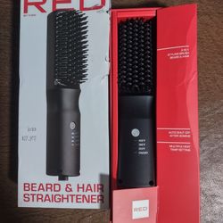 RED Beard & Hair Straightener 