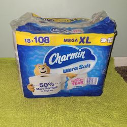 18 Rolls Ultra Soft Toilet Paper 