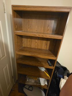 Wood Book Shelf