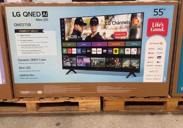 55Qned75B 55” Lg smart 4k qned hdr tv