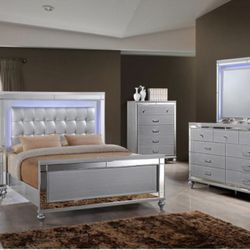 Beautiful Queen Size Valentino Bed Frame New 