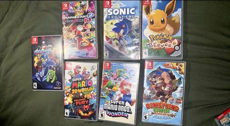 🎮 Nintendo Switch Games – Like New! 🔥