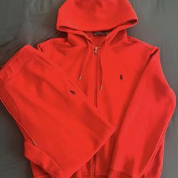 Polo Tracksuit “Red”