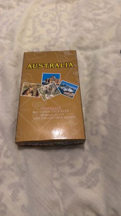 Australia Souvenir collection writing pen and keychain set