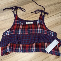 Urban Outfitters Plaid NWT Top