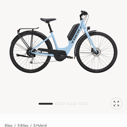 Electric medium bicycle new condition