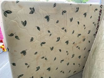 Queen size Mattress and frame