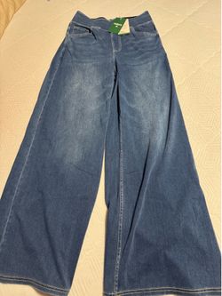 Halara Denim Flex Wide Leg (New) (Small)
