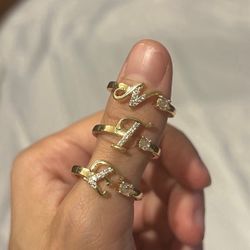 Initial Letter Rings 