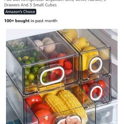 Refrigerator Storage Bins 