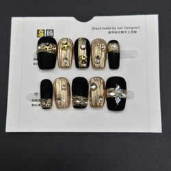 Press On Nails Size S Reusable Handmade