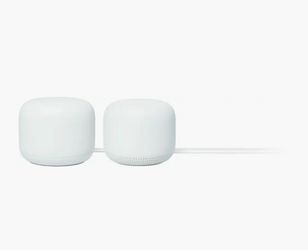 Google Nest WIFi Mesh Router and 3 Google Nest Points