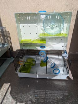 Hamster cage +accessories