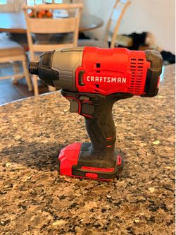 Craftsman V20 Impact Driver (Tool Only) + Bag