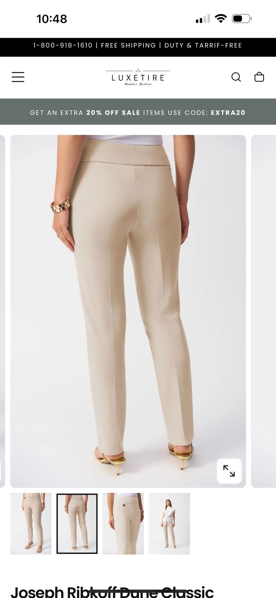 Joseph Ribkoff Pant