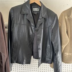 Clio Women’s Leather Jacket Size M