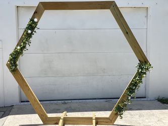 Rustic Wedding Arch