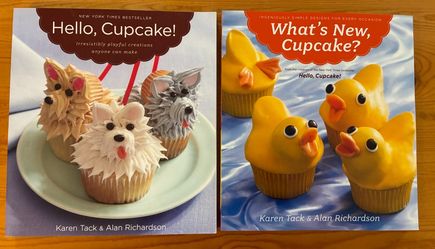 Cupcake Decorating Books – Hello Cupcake & What’s New Cupcake – 2 Book Set