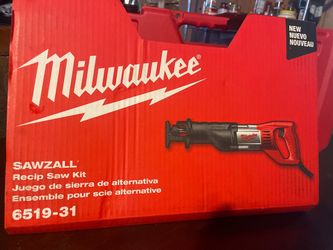 Milwaukee Sawzall Recip Saw Kit 6519-31
