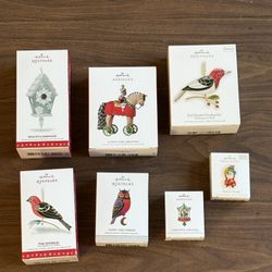 NIB Hallmark Keepsake Christmas Ornaments 