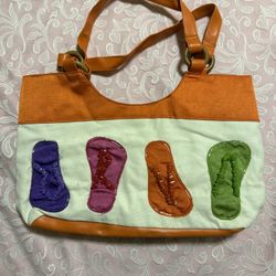 Flip Flop Sandals Summer Purse 