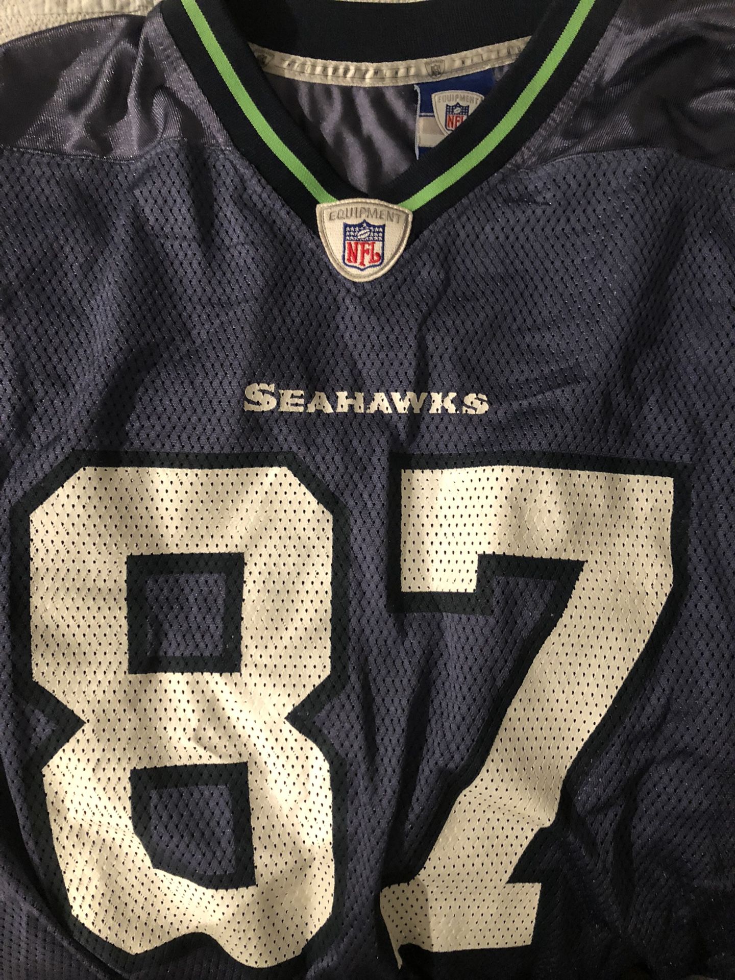 VTG Reebok Seattle Seahawks Joe Jurevicius #87 Jersey Mens XL