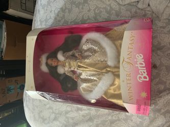 Mattel Barbie Doll winter Fantasy 1995