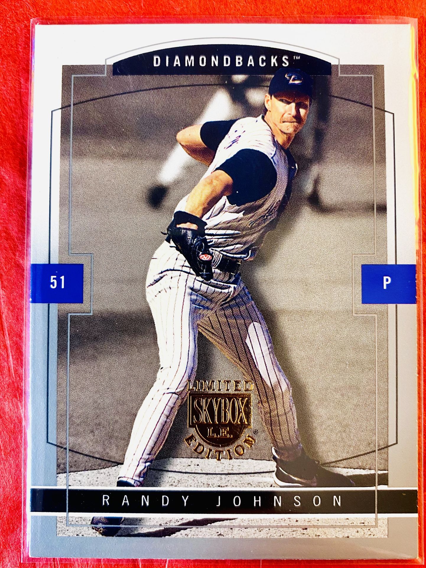 Randy Johnson 2004 Fleer Skybox Limited Edition Card